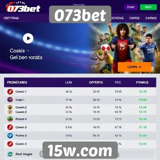 Comparativo entre bônus e promoções do 073bet