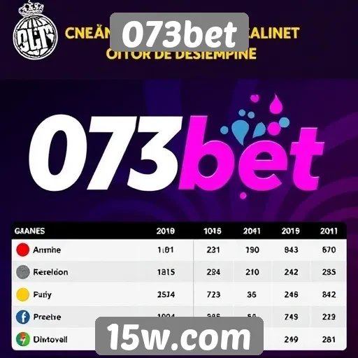 Desempenho de jogos populares no site 073bet